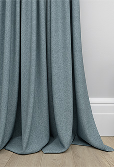 Roslin (Blackout), Tranquil Blue - Made to Measure Curtains